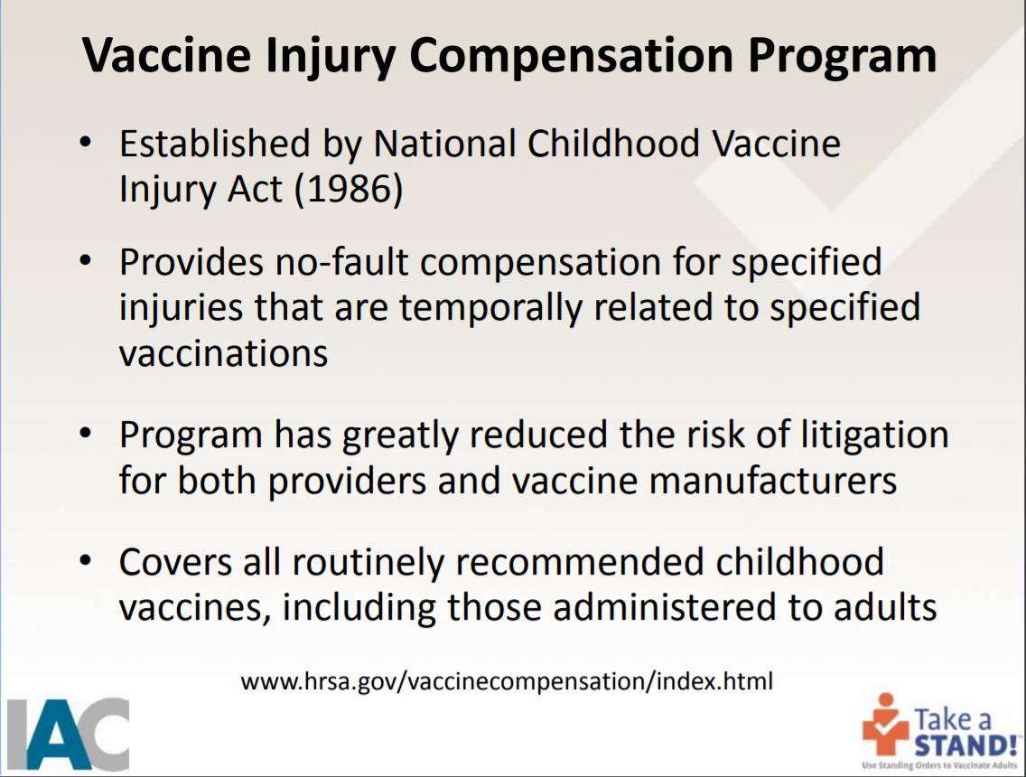 take-a-stand-National Vaccine Compensation Program