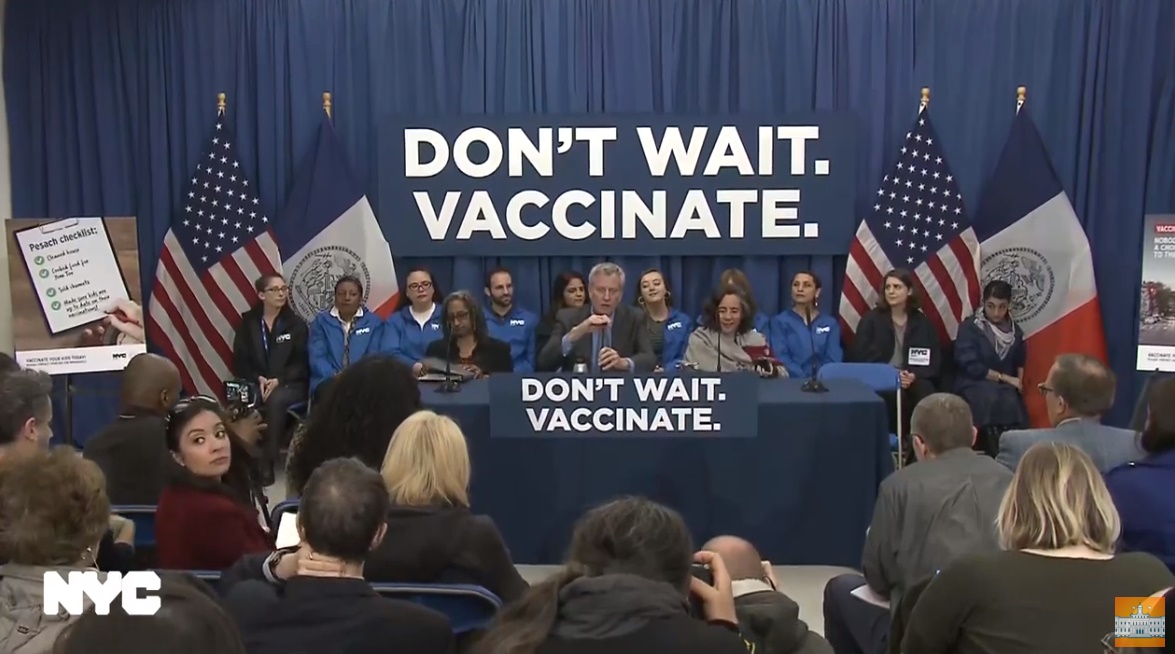 NYC Ban Unvaccinated
