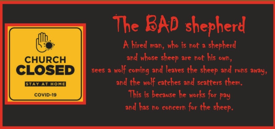 Wisconsin Catholic Priest Defies Authorities and Warns His Flock on the Dangers of the COVID Injections The-Bad-Shepherd