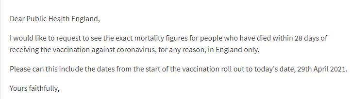 FOIA Reveals 5,522 People have Died Within 28 Days of Receiving COVID-19 Vaccines in Scotland PHE-statement