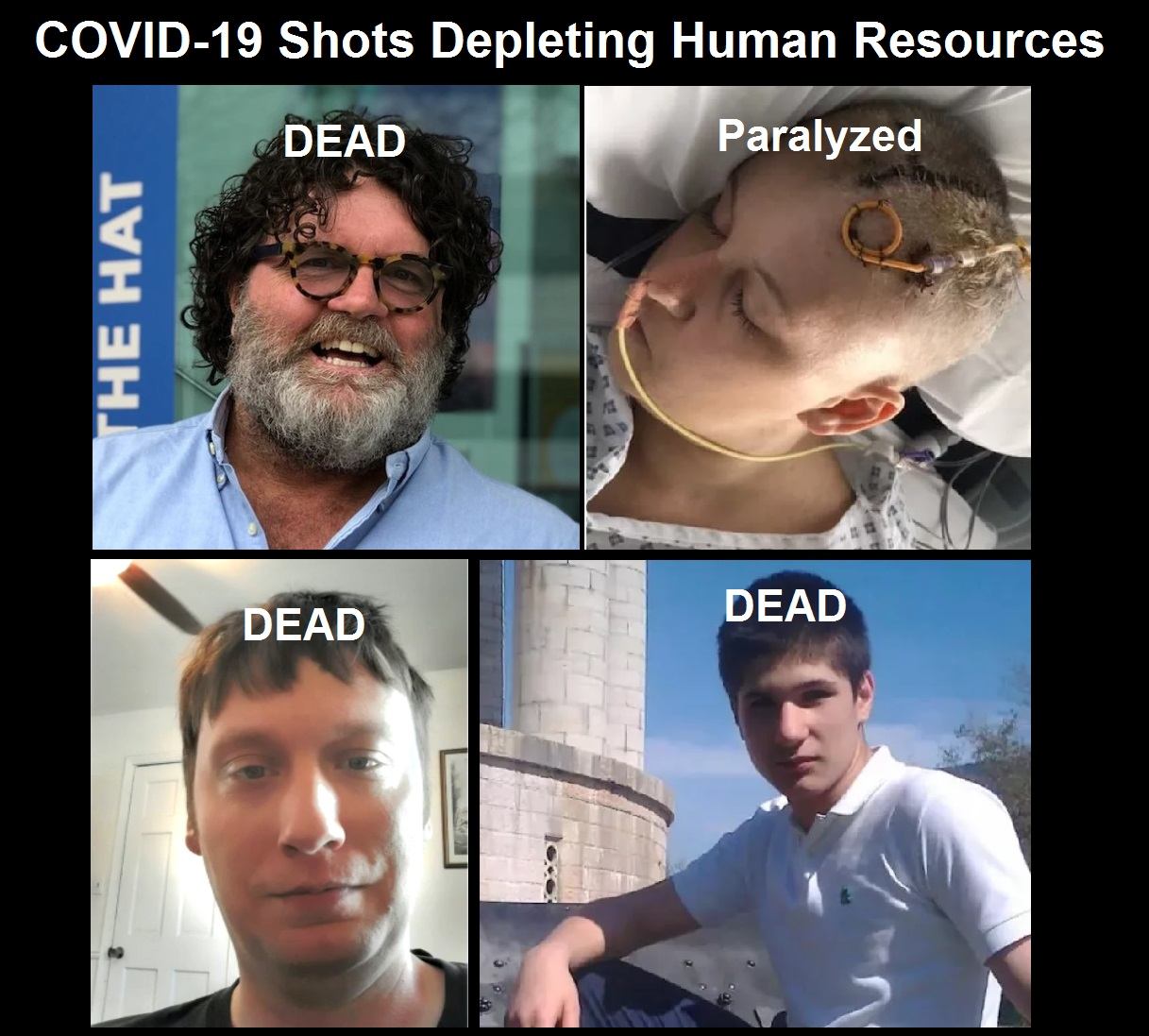 Covid shots depleting human resources | 76,253 dead 6,033,218 injured recorded in europe and usa following covid vaccines with 4,358 fetal deaths in u.s. | health