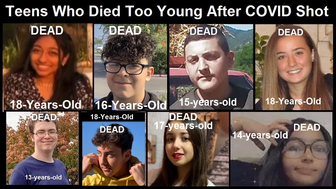 Young lives destroyed by covid shots