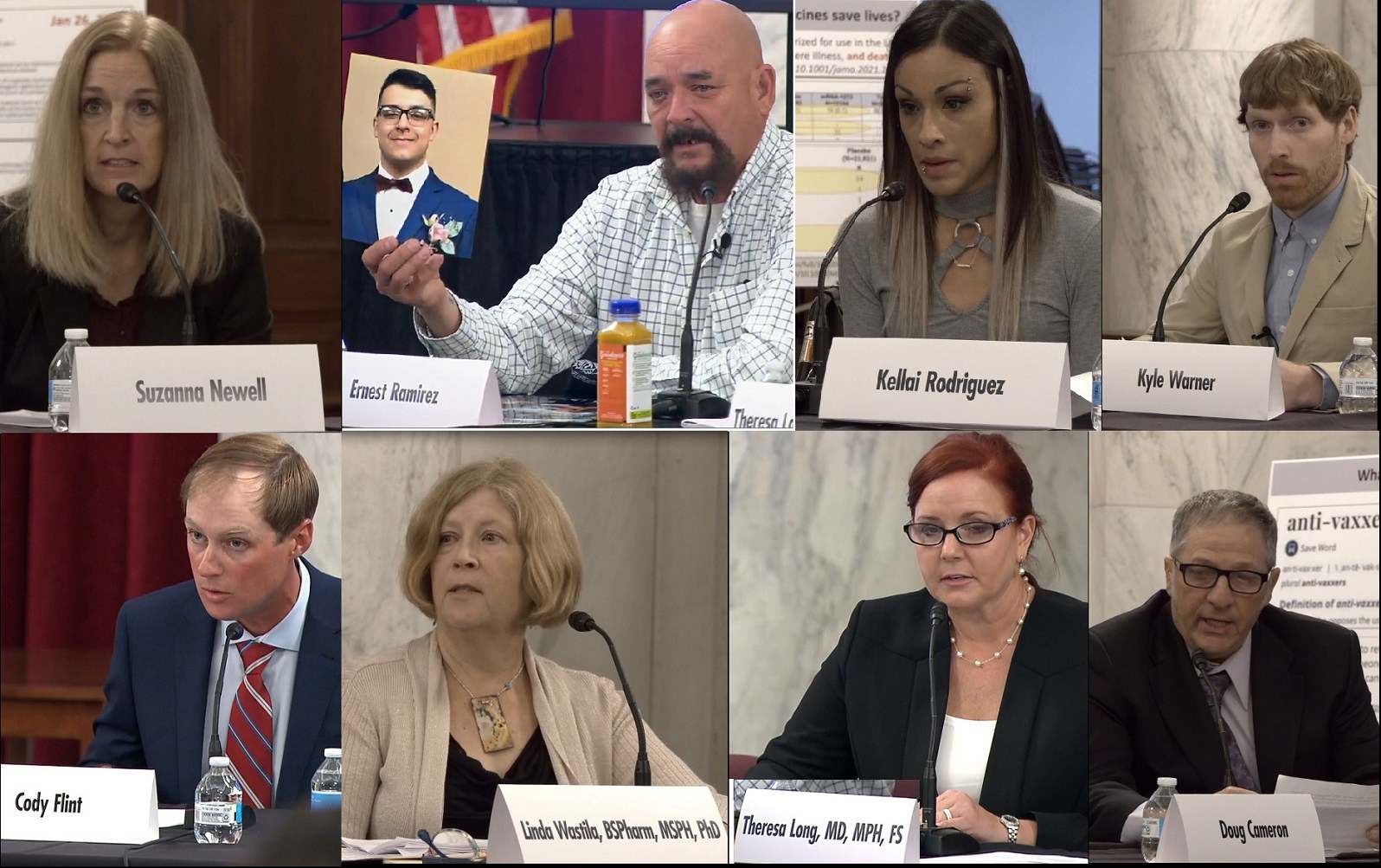 Doctors and COVID-19 Vaccine Injured Testify in Washington D.C. to Crimes Against Humanity – CDC, FDA, NIH, Fauci are No Shows Ron-Johnson-panel