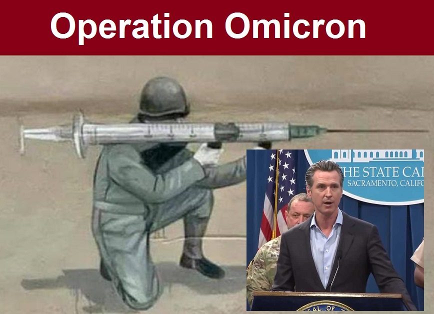 Newsom Announces Operation Omicron Offensive in California  Operation-Omicron-California