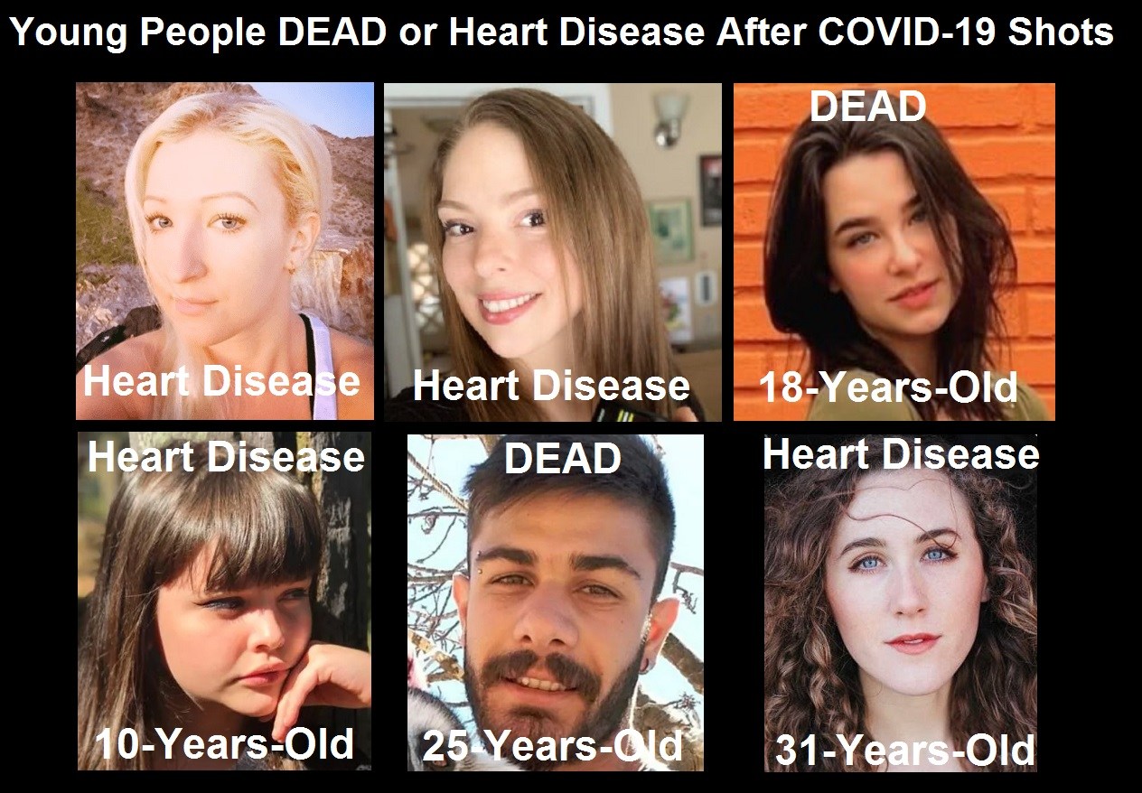 VAERS Data thru 1/21/2022 Young-People-Dead-or-Heart-Disease