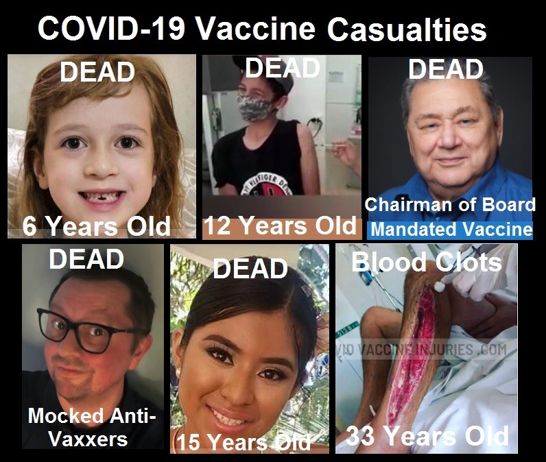 Covid vaccine casualties 4 5 2