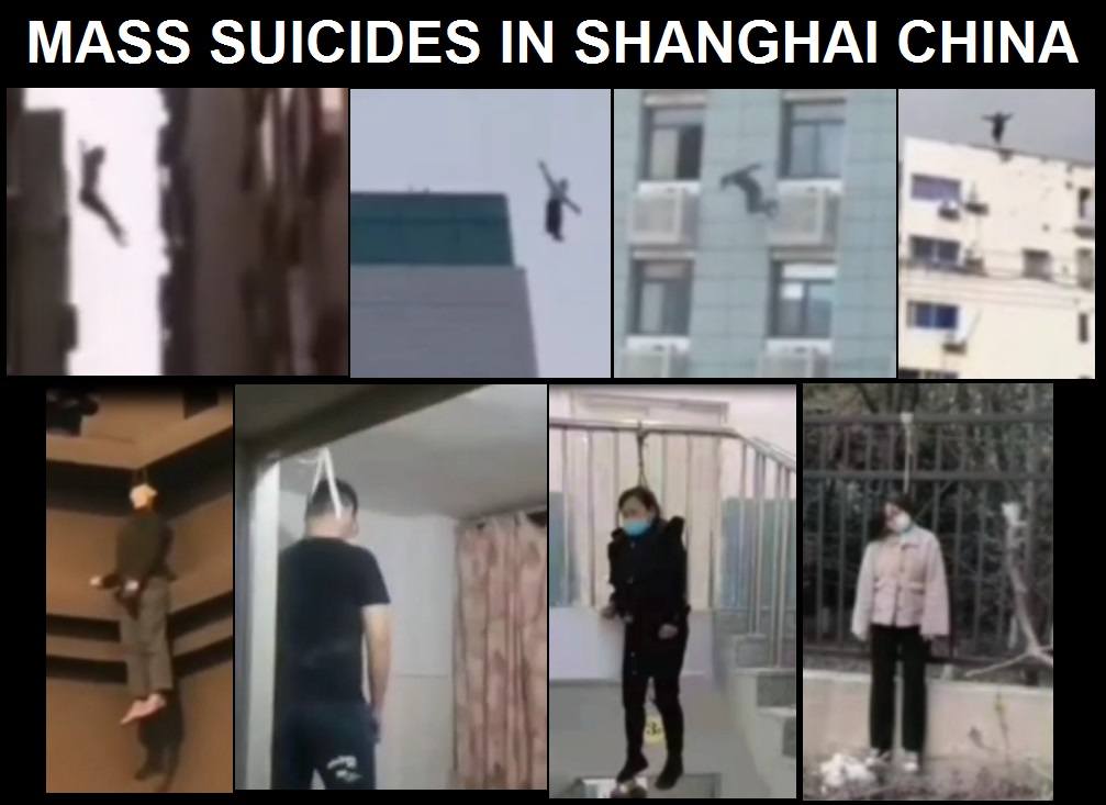 Protests, Looting, Pets Destroyed and Mass Suicides in Shanghai China as People Starve During Lockdowns Shanghai-suicides-2