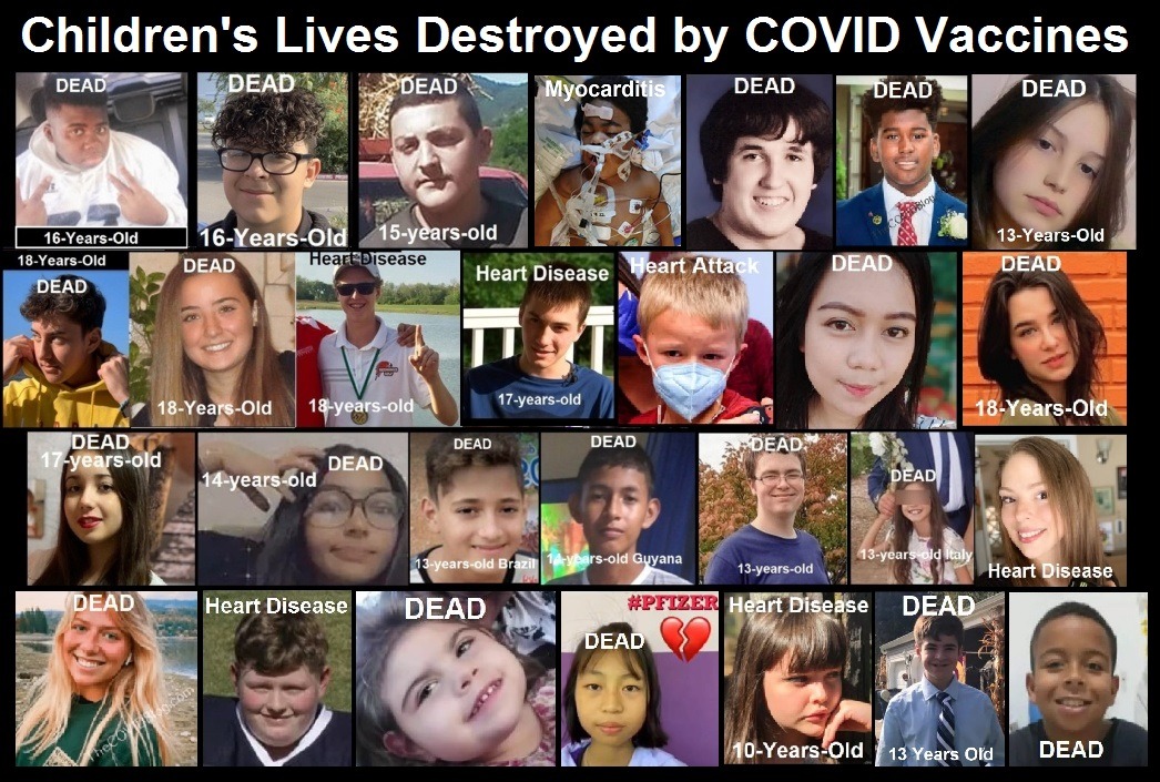Childrens lives destroyed by covid vaccines | 76,253 dead 6,033,218 injured recorded in europe and usa following covid vaccines with 4,358 fetal deaths in u.s. | health