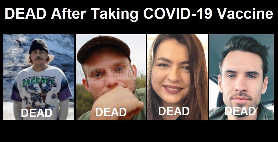 Dead after taking covid vaccine