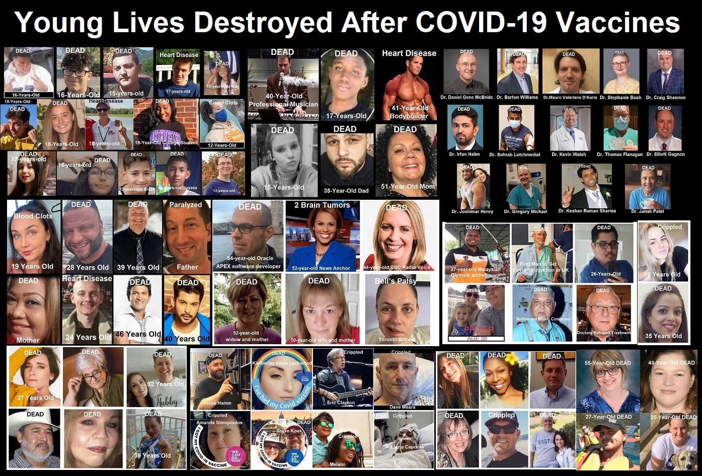 Recorded Cases of Heart Disease Among Under 40 Years Old Explodes 20,000% After COVID-19 Vaccines Roll Out You-Lives-destroyed-from-COVID-Vaccines