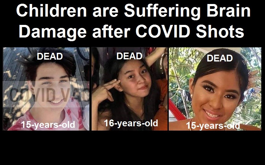 Cases of Brain Damage in Children Skyrocket Following COVID-19 Vaccines Brain-damage-covid-shots