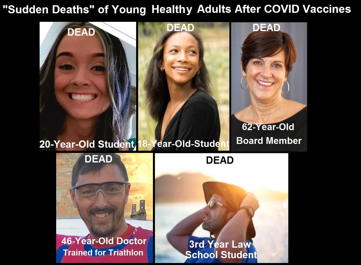Sudden death young healthy adults