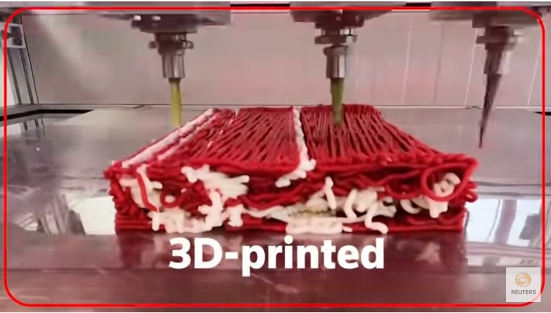 Israeli Company Introduces 3D Printed “Meat” As The Future Of Food – to be Exported to Netherlands to Replace Farmers 3D-printed-meat