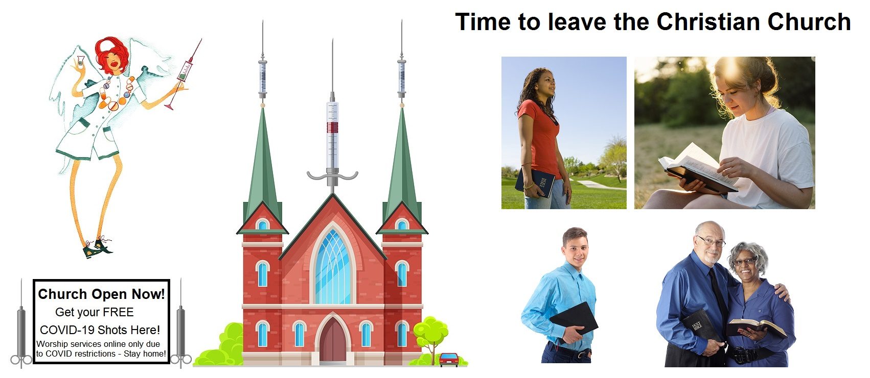 Time to leave the christian church
