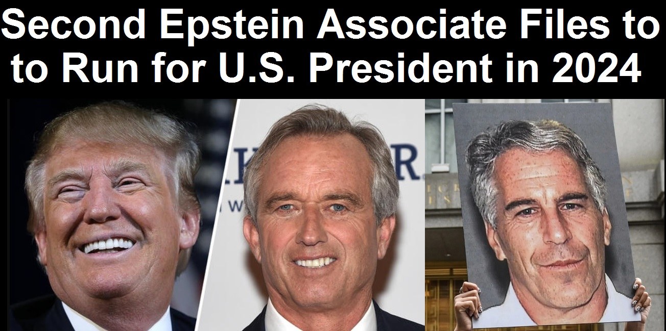 Another Former Associate with Jeffrey Epstein Files to Run for U.S. President in 2024 - RFKjr say it ain't so! Trump-and-Kennedy-RFK-jr.-head-shot-photo-Jeffrey-Epstein