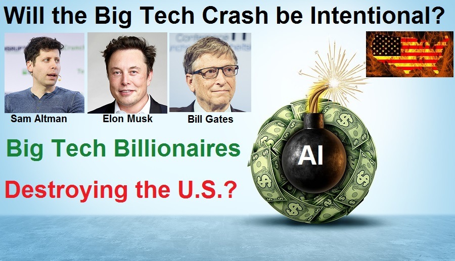 Big Tech Billionaires AI Crashing Economy