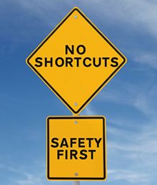 no-shortcuts-safety-first