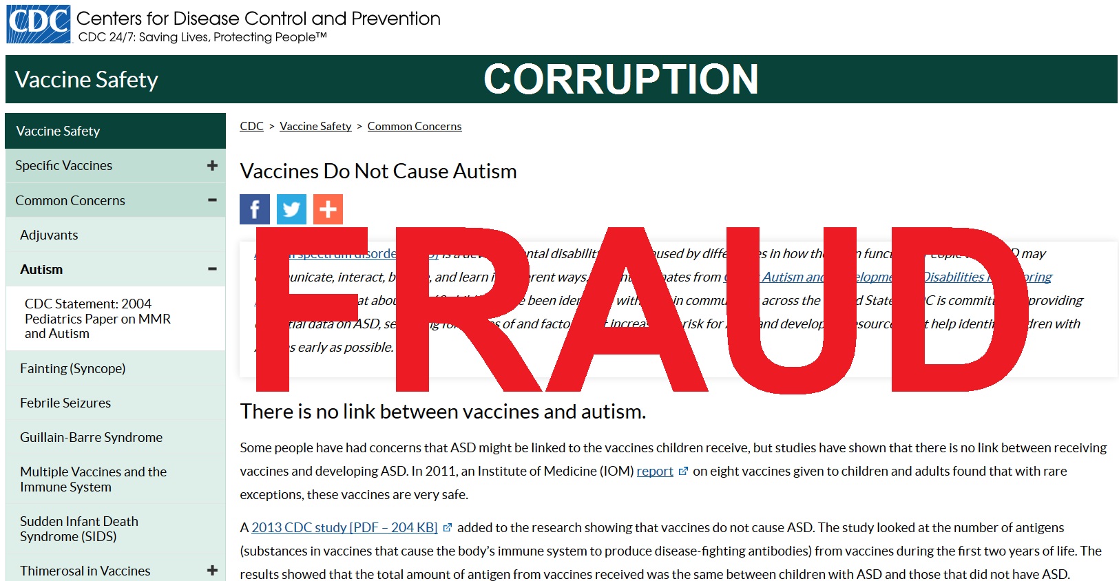 Study: CDC Broke Federal Law by Manipulating COVID Death Statistics CDC-Fraud-Corruption