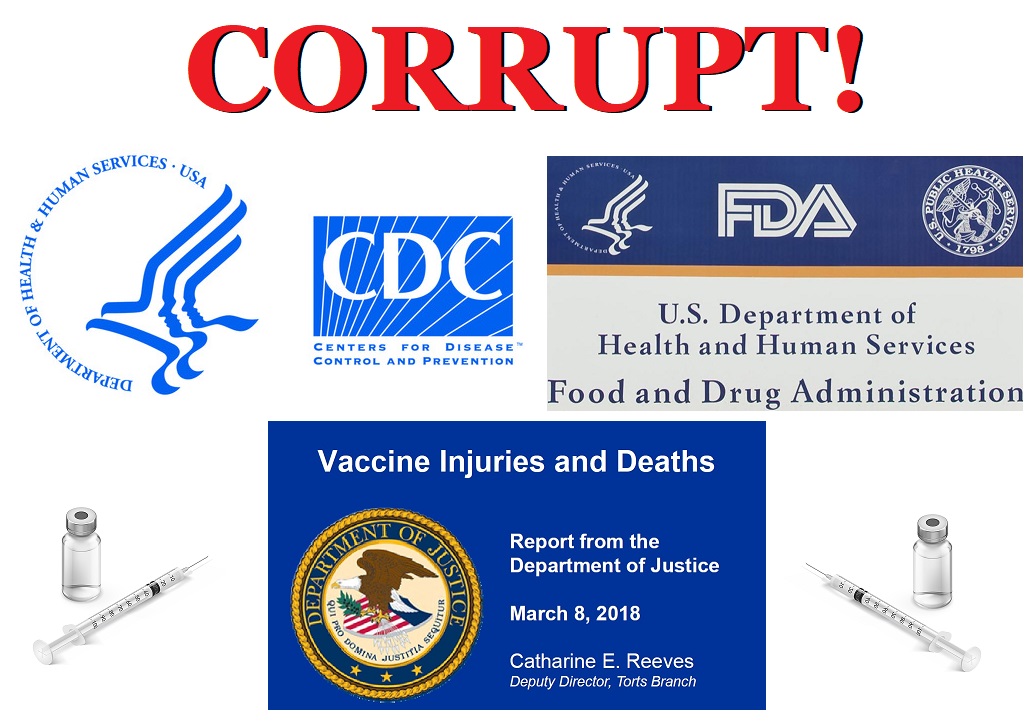 CDC FDA Corrupt Vaccines