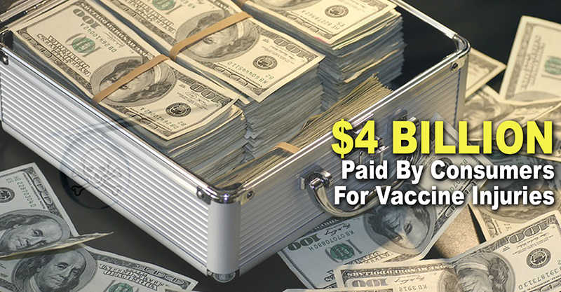 $4 Billion and Growing: U.S. Payouts for Vaccine Injuries and Deaths Keep Climbing 4_Billion_Featured_Image