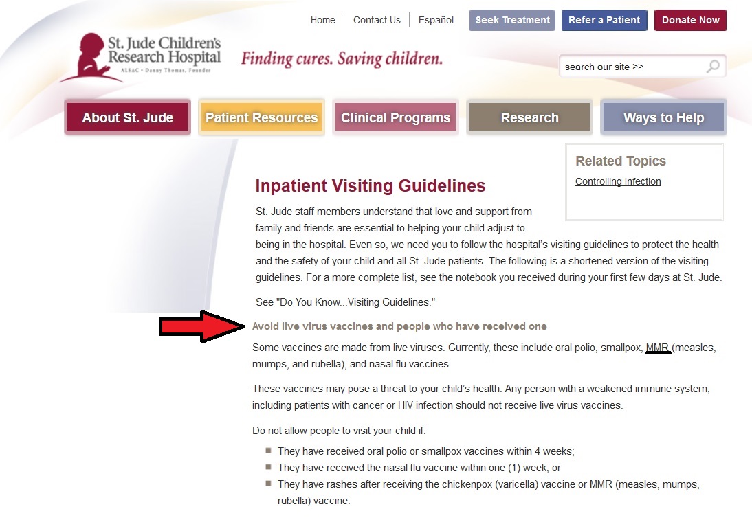 st-judes-vaccine-warnings