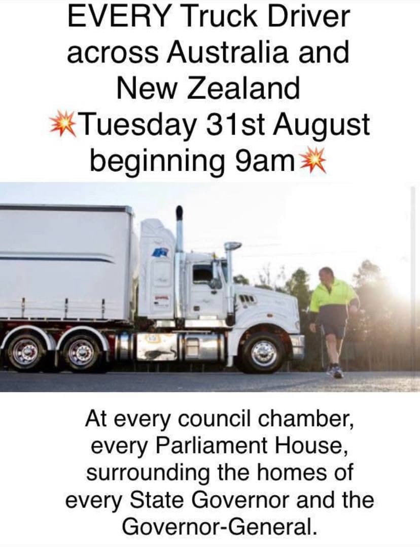 aug 31st trucker strike