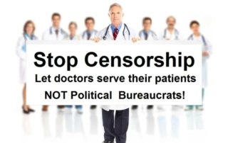 The Dystopian Vision of the Health Information Police – California Bill Seeks to Censor and Punish Dissenting Doctors